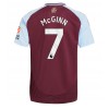 Aston Villa John McGinn #7 Hjemmedrakt 2024-25 Kortermet